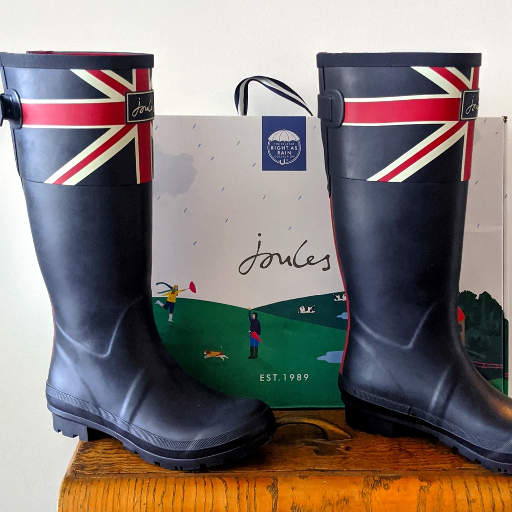 Joules Union Jack Wellies